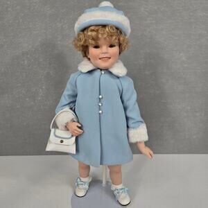 Danbury Mint Shirley Temple "Sunday Best" by Elke Hutchens 18" Porcelain Doll